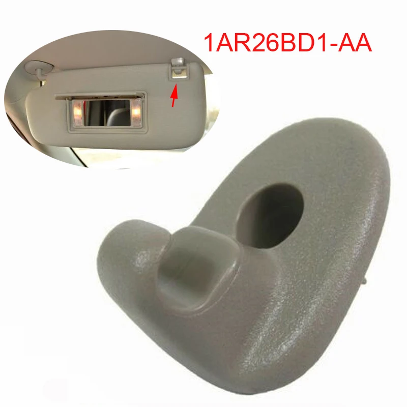 Lot De 2 Clips Pour Pare-soleil - Compatible Jeep Liberty 2005-2012 Et Dodge Nitro 2008-2012 - Plastique ABS