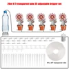Garden Drip Irrigation Kit with Regulating valve Potted Plant Watering Device 4/7mmHose Watering Saving Micro Dripper Greenhouse 4