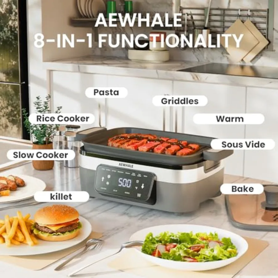Multifunction Electric Skillet 2