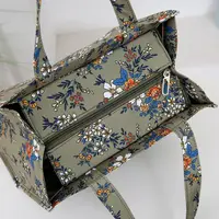 Nylon printing thickened large capacity handbag