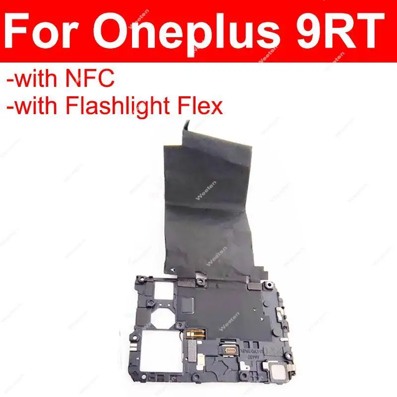 Oneplus OnePlus 1+9RT 10 Pro 10T 5G 안테나 마더보드 프레임 홀더(NFC 손전등 플렉스 부품 포함)용 메인보드 커버