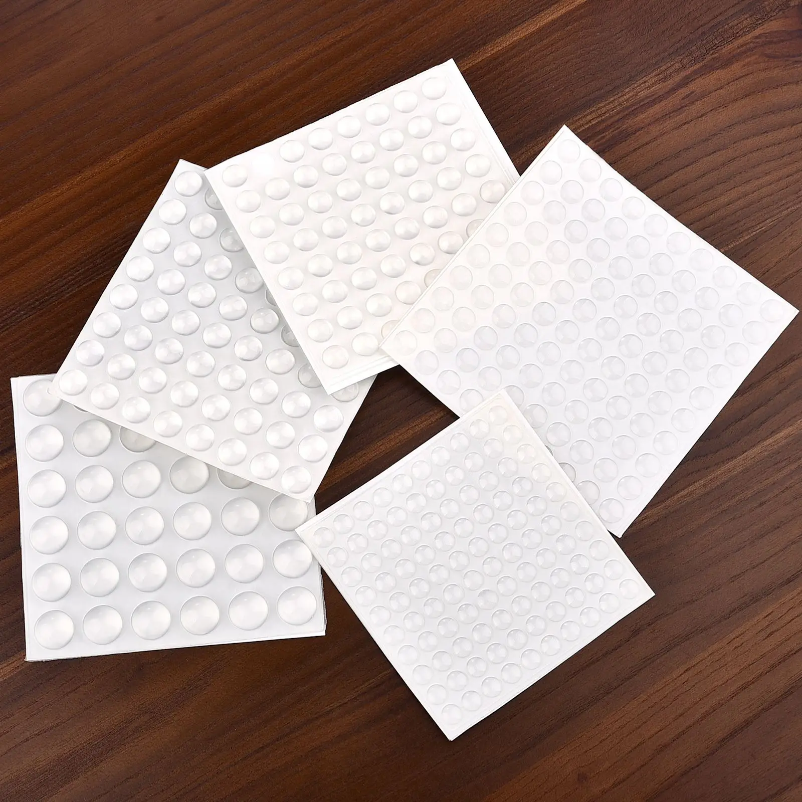 36/64/100pcs Anti-collision Sticker Self-adhesive Silicone Particles Round Bumpers Anti Slip Shock Absorber Foot Pads Damper silicone furniture pads silicone anti slip pads