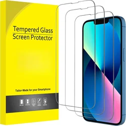 2 - Pack Anti - Blue Light Full Coverage Tempered Glass Screen Protector - Anti Blue Light