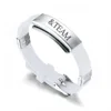 &TEAM KPOP Stainless Steel Silicone Wristband Concert Support Bracelet Fan Gift Merchandise 2