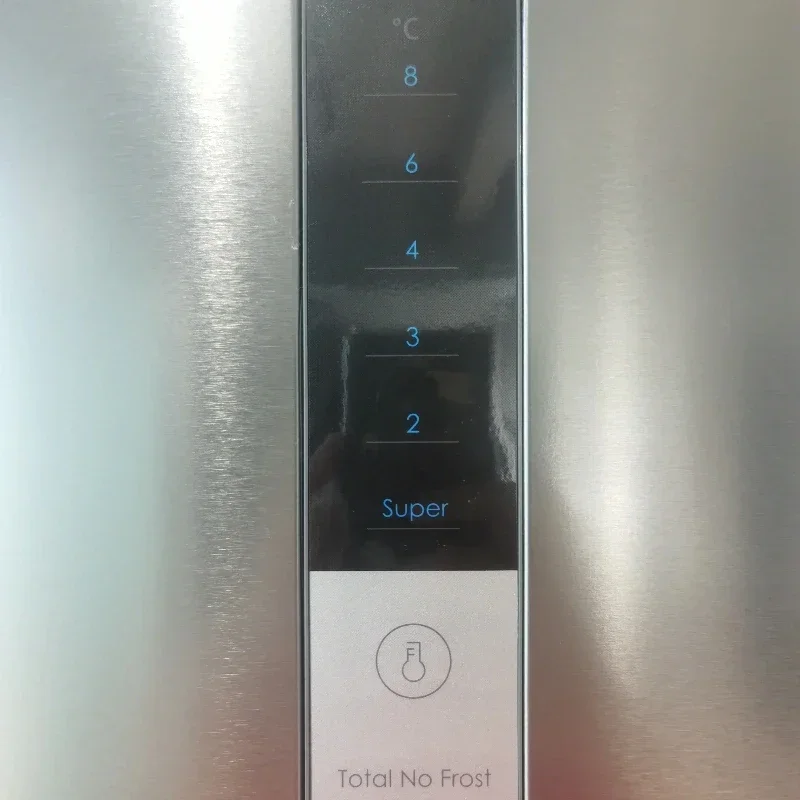 310L Freestanding Refrigerator Fridge 224L+Freezer 86L,Silver 4