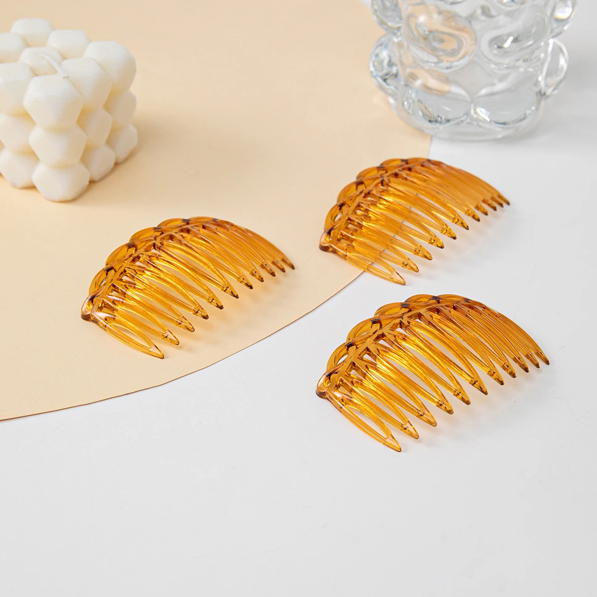 3PCS 11 Teeth French Twisted Hair Combs For Women and Girls Hair Accessories