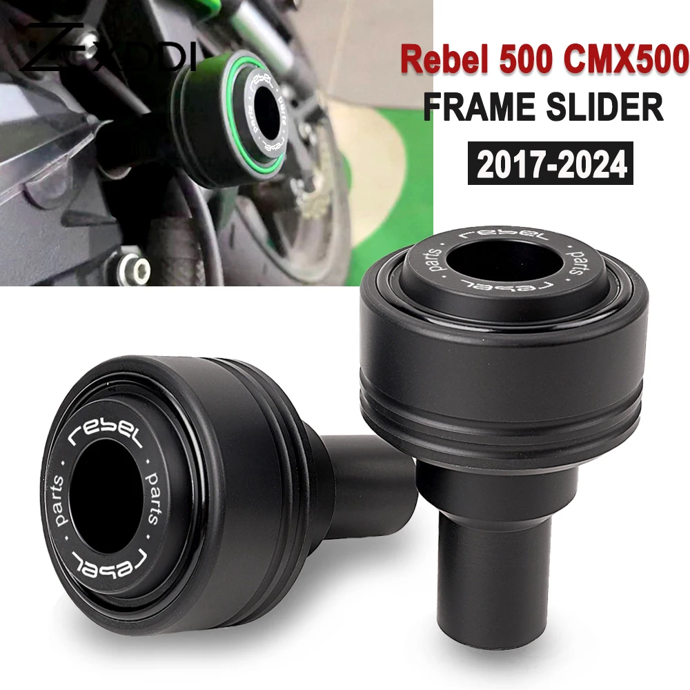 

Слайдеры рамы мотоцикла для honda Rebel 500 Rebel 500 CMX500 2024 CMX 500 2023, защита от ударов, аксессуары для защиты от падений