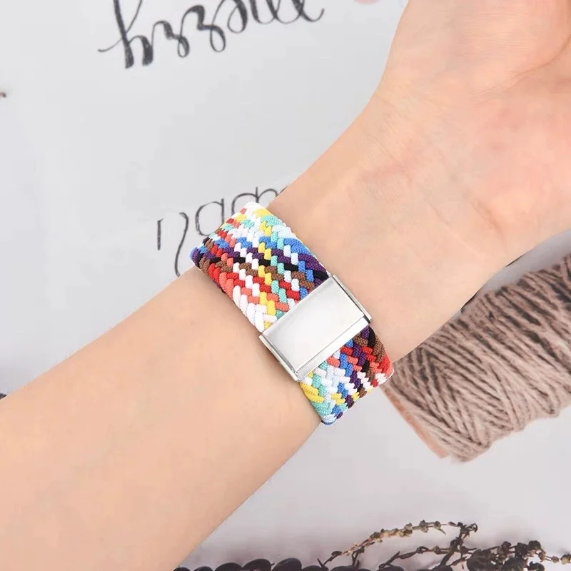 Braided Solo Loop Watch Strap in Elegant Design