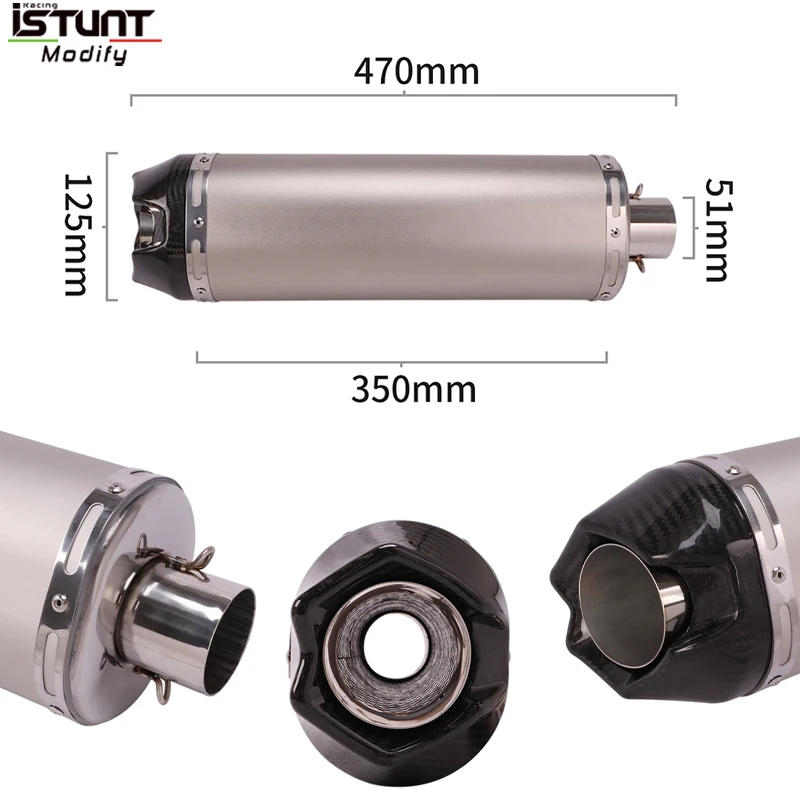 For Aprilia RS660 RS 660 Tuono 660 2021 2022 2023 Motorcycle Exhaust Espace Moto Full System plug and play Carbon Fiber Muffler - Image 3