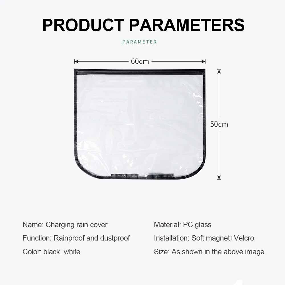 Rainproof EV Charging Port Cover – Electric Vehicle Protection Accessory