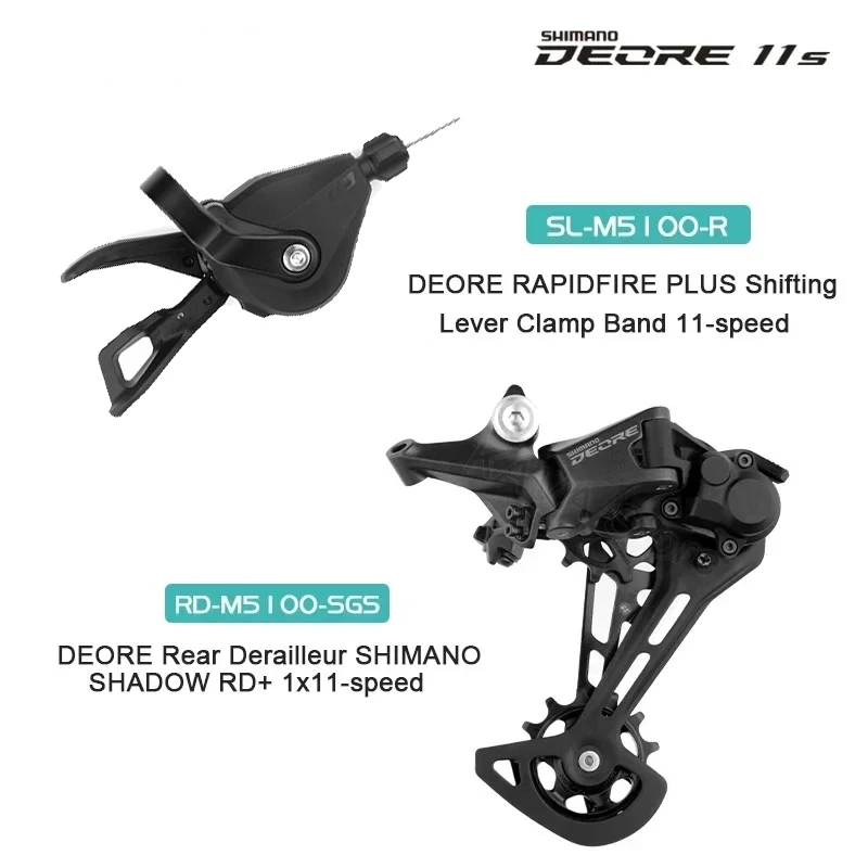 DEORE 11s 全部付き Shimano-Deoreリアディレイラーキット,11 s,11-42t,46t,50t,51t