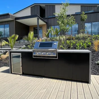 Stainless Steel BBQ Kitchen 1