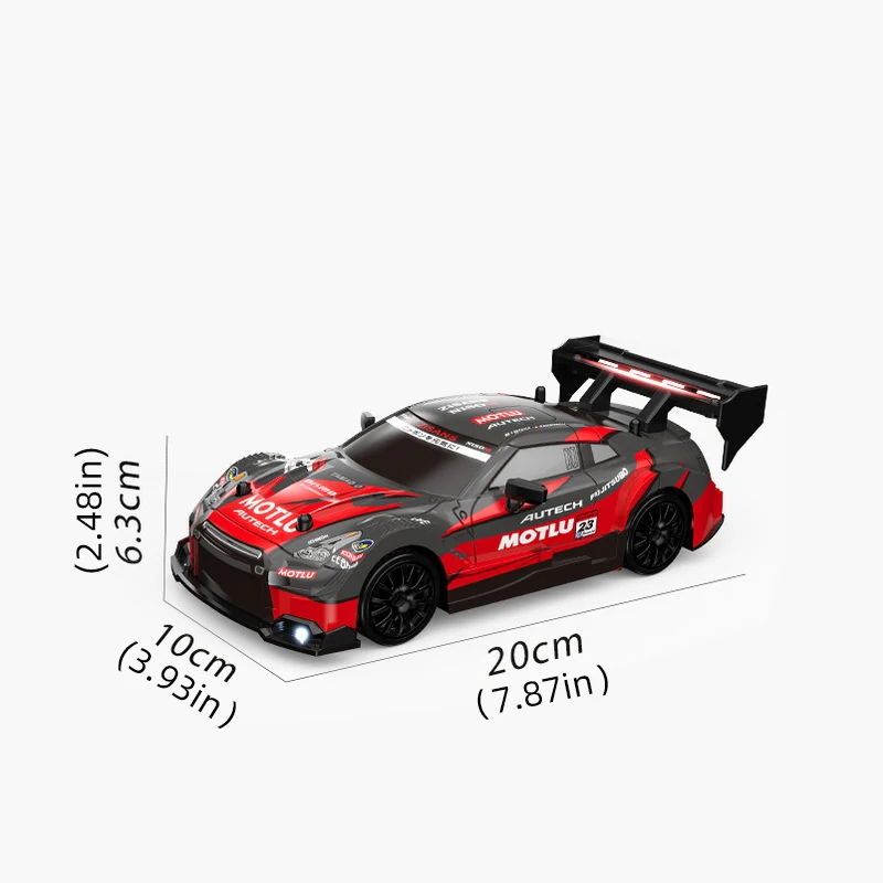 Rc Drift Car 1/24 Cross-Border 2.4G Remote Control High-Speed Electric Vehicle Ae86 4Wd Led Racing Toys for Boys Kdis Gift