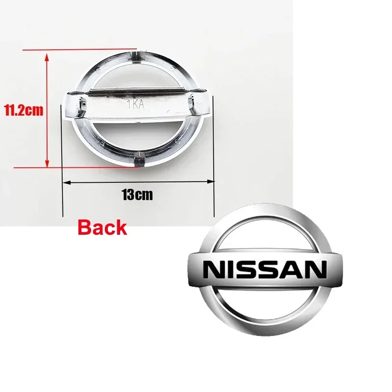 thumbnail image 1 of Emblema con logotipo delantero y trasero de ABS para Nissan Qashqai X-Trail Kicks Navara Juke Leaf Micra Patrol Maxima Murano Ulsar Altima Teana, 1 of 5