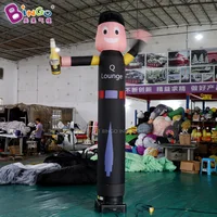 Inflatable Beer-Man With Left/Right Waving Hand Inflatable Blow up Male With Beer Model For Sale-BG-D0120-2/BG-D0120 1