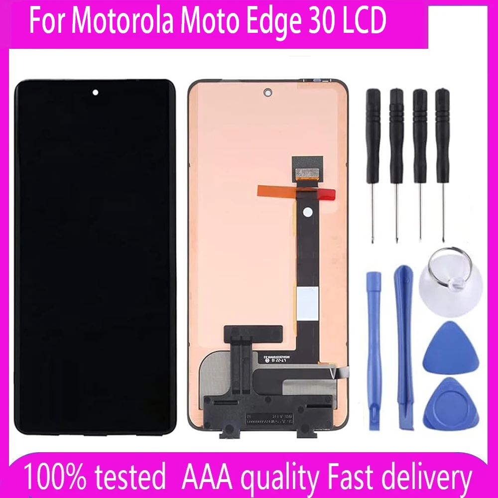 모토로라 엣지 30 XT2203-1 LCD 디스플레이 터치 패널 스크린 디지타이저..