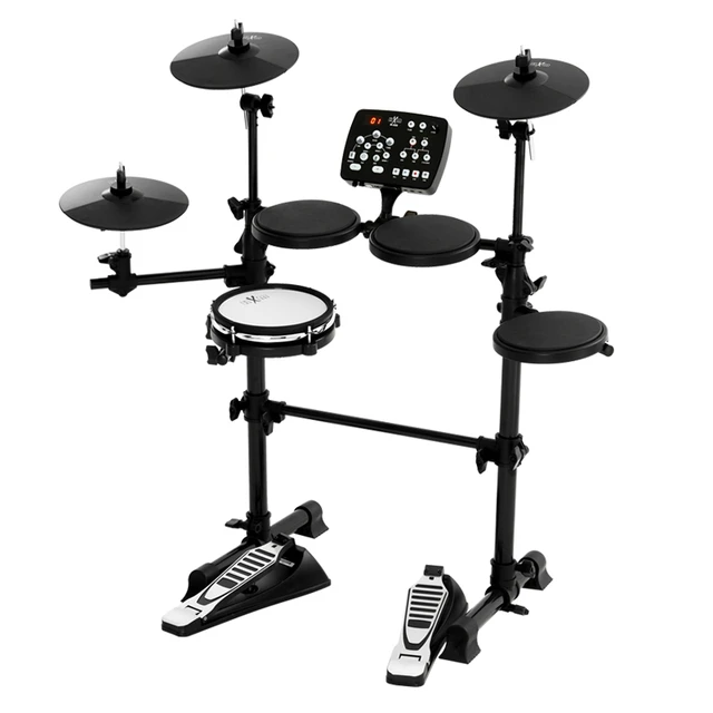 LEKATO Electronic Drum Set, Portable Electric Drum Set for