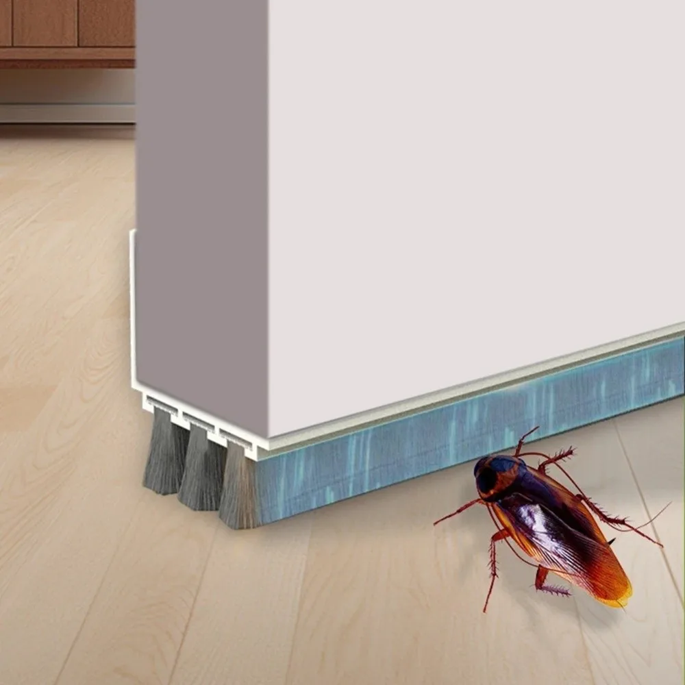 Triple-Layer Soundproof Door Sweep and Seal - Insect & Dust Barrier