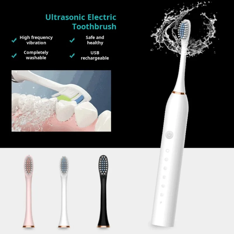 

Electric Toothbrush Flosser Sonic Toothbrush Usb Rechargeable Electric Toothbrush Flosser Set