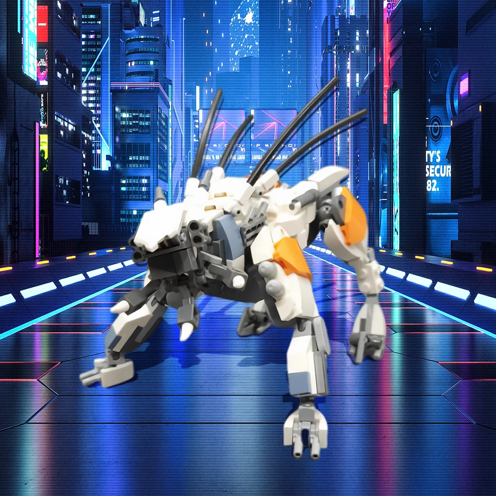 272 Pz Moc Cybertootheds Modello Classico Meccanico Cane Robot Blocchi Di Building Set Giocattoli Educativi Bambini Regali Di Compleanno