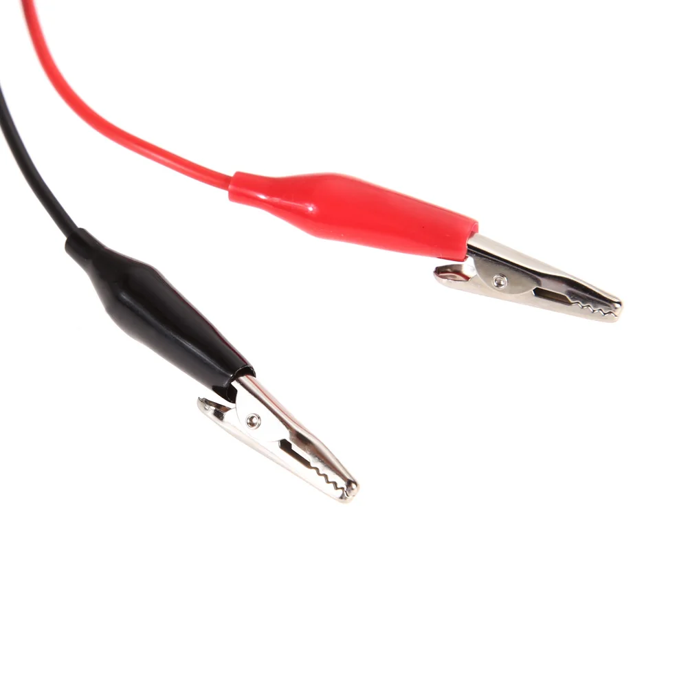 1M BNC Q9 to Dual Alligator Clip Oscilloscope Test Probe Leads 4MM Banana Plug Cables Connector Dual Tester Tools Electrical