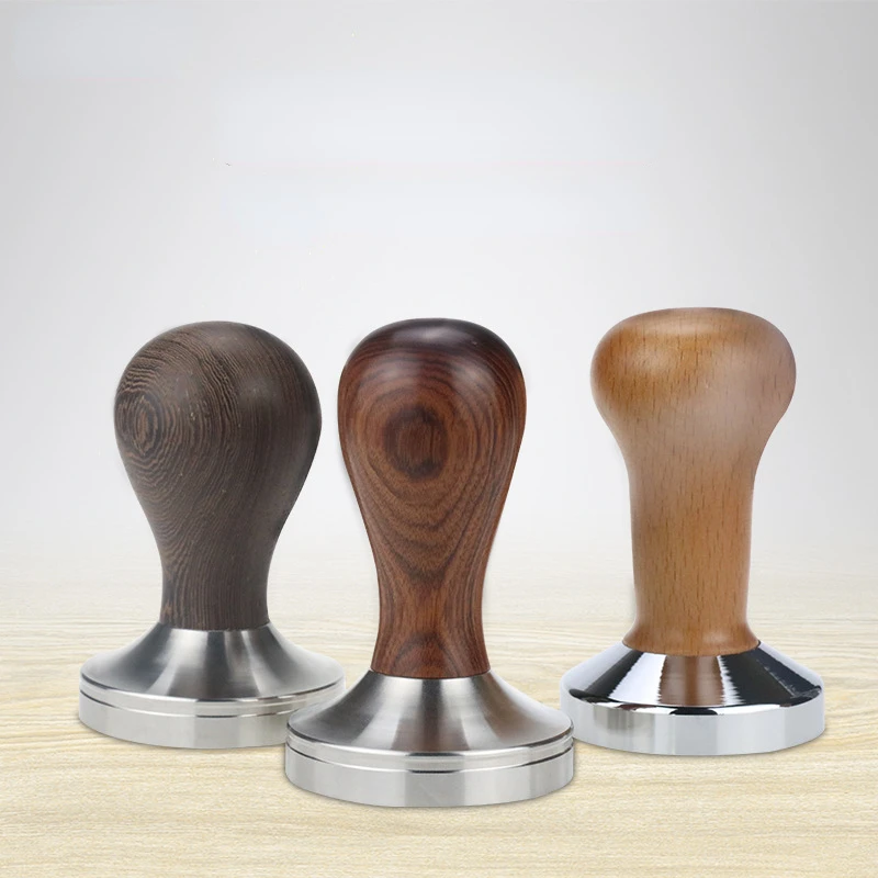 

51/58mm Household Coffee Machine Handle Tamping Device Handle Powder Cloth Aluminum Powder Coffee Press Hammer Powder Device