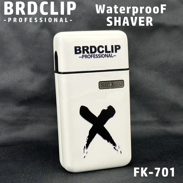 BRDCLIP FK-701 Waterproof Professional Electric Shaver Reciprocating Dry Wet Two Shave Beard Hair Trimmer 1
