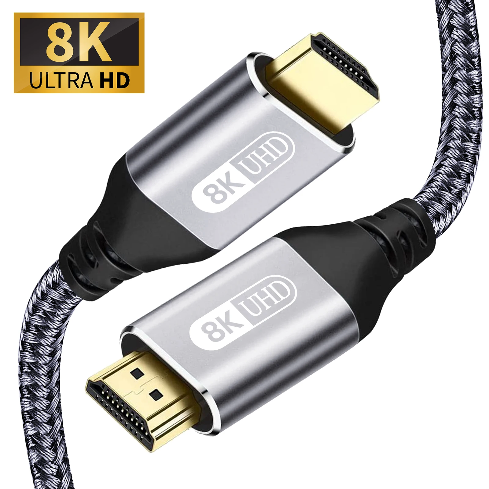 Hdmi 2.1 Cable Hdmi Cord 8k 60hz 4k 120hz 48gbps Earc Arc Hdcp Ultra