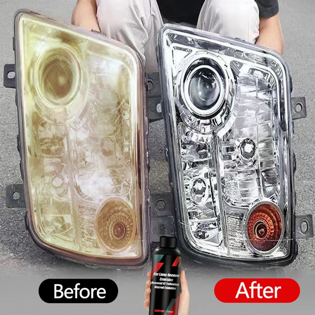 Headlight Restoration Kit Headlight Polish Car Light Repair Cleaner Kit  Auto Renovation Liquid Repair Maintenance - AliExpress