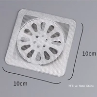 20pcs Disposable Hair Catchers for Shower Mesh Shower Drain Covers Floor Sink Strainer Filter Mesh Stickers Bathroom Accessories 6