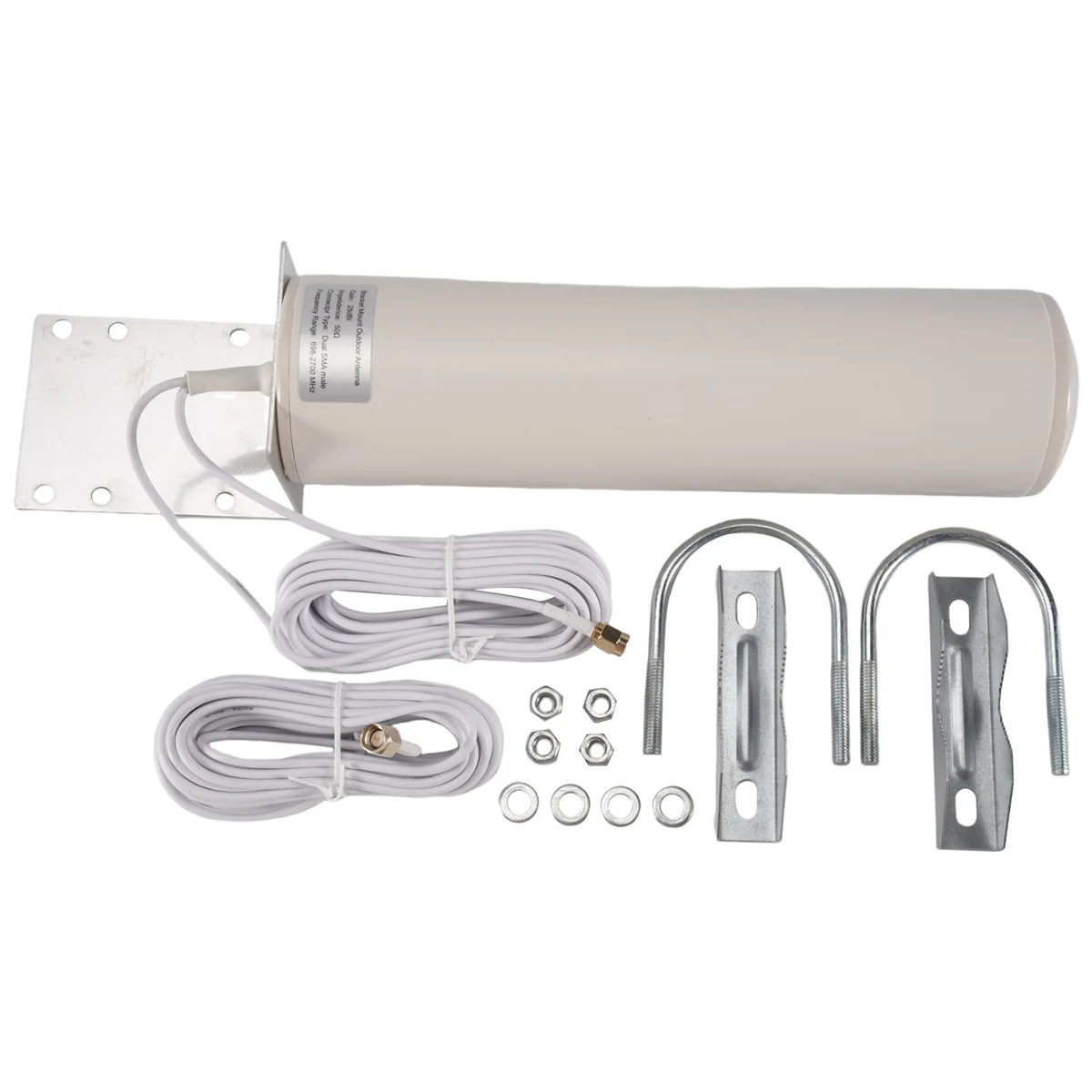 Antenna Wifi 4G Lte Antena Sma 12Dbi Omni Antenne Maschio 5M Doppio Cavo 2.4Ghz Per B315 E8372 E3372 Zte Router Sma Maschio