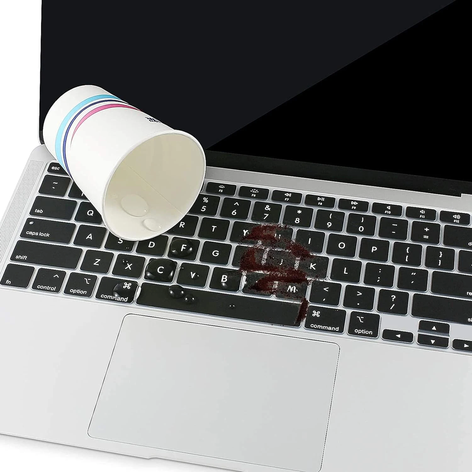 Waterproof Protective Silicone Keyboard Cover with Touch ID