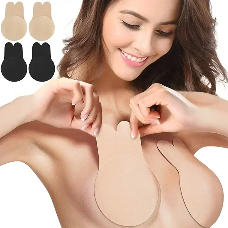 Invisibile Gym Up Bra Nastro In Silicone S Pads Sticky Women Push Self Per Sollevare Il Seno Adesivo Senza Spalline Riutilizzabile