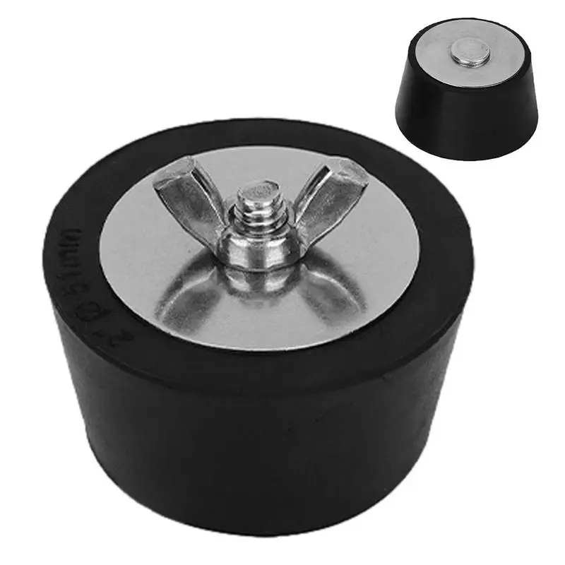 2 Tappi Conici In Gomma Per Piscina, 25mm, Antigelo Per Ritorni E Skimmer, Accessori Invernali Per Piscina Fuori Terra