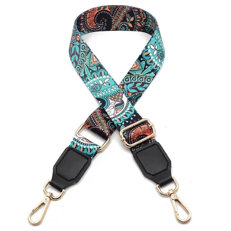 Rainbow Adjustable Bag Strap Handbag Belt Wide Shoulder Bag Strap