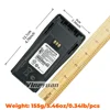 10PCS 2600mAh NNTN4497CR NNTN4497 High Capacity Li-ion Battery For Motorola CP040 CP140 CP150 CP160 CP180 DEP450 XiR P3688 Radio 2