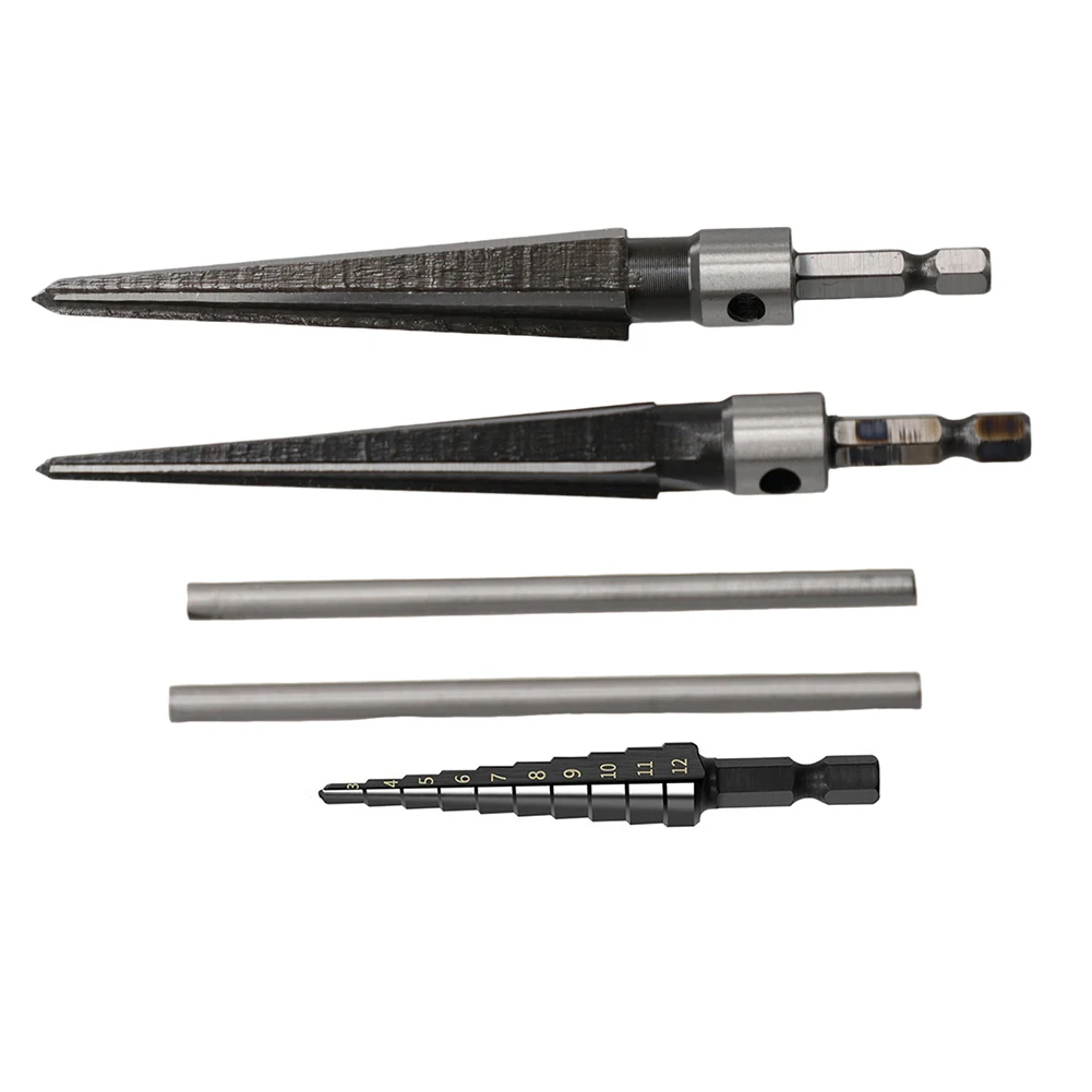 

Мм сверло, увеличивающее булавку, буровая рифленая Шестигранная круглая фаска для домашнего ремонта, уход, точечная фара, потайная головка