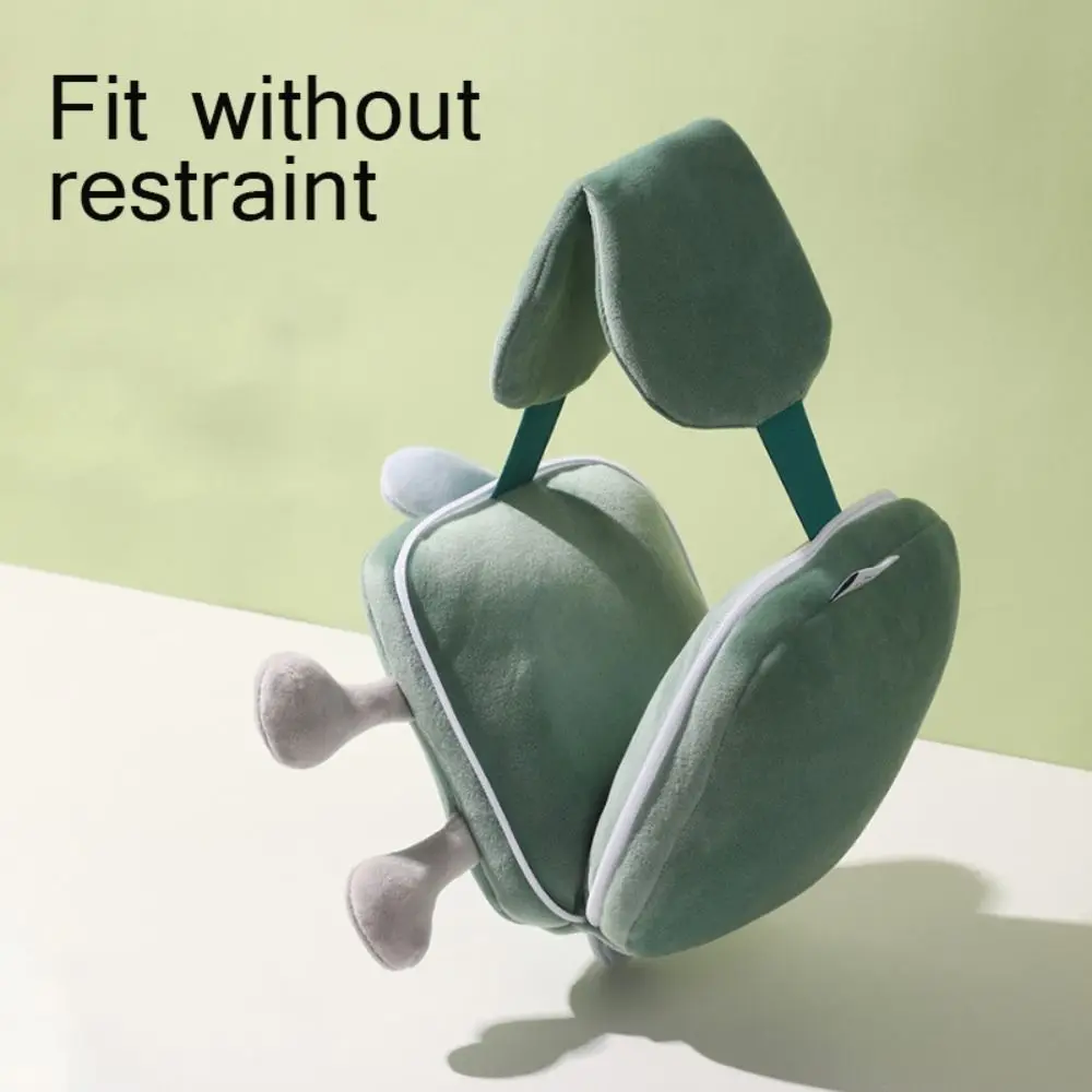 Cute Kawaii Cartoon Eye Mask Pillow Soft Foldable 2 in 1 Eye Mask Sleep Tool Portable Travel Folding Pillow Lunch Break