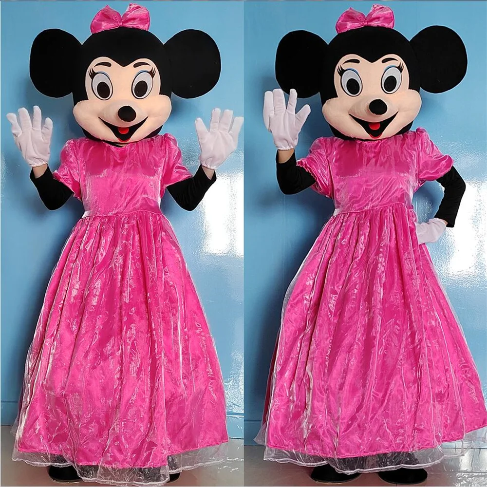 Mickey Minnie Mouse Animal Mascot Costume Foam Mascots Heads for