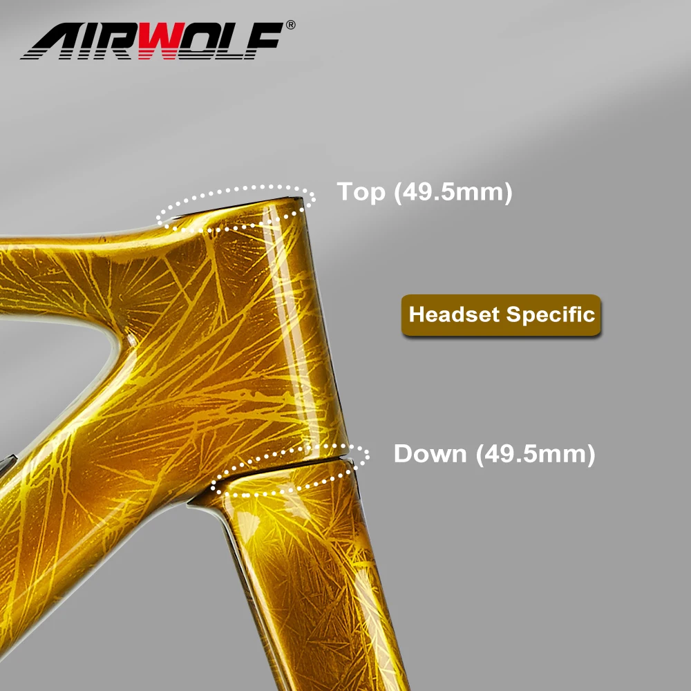Carbon Gravel Frame 700*40C Disc Brake A5 Gravel Bicycle Frameset 700C Cyclocross Bike With Handlebar Crystal Color bicycle frame