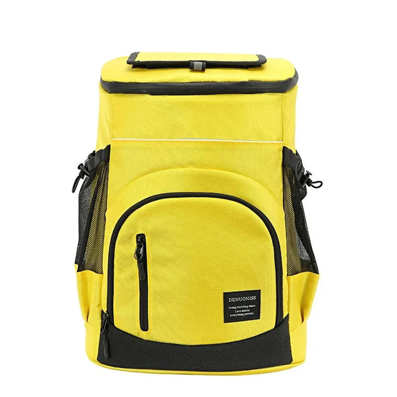 Cooler bag Cooler bag Soft Large 36 Cans Thermal Backpack Insulated Bag Travel Beach Beer Leak-proof Food Storage Bag