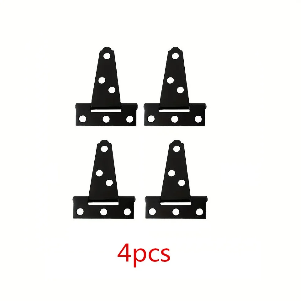 Heavy Duty Galvanized Iron T-Shaped Hinges for Doors, Cabinets, and Gates