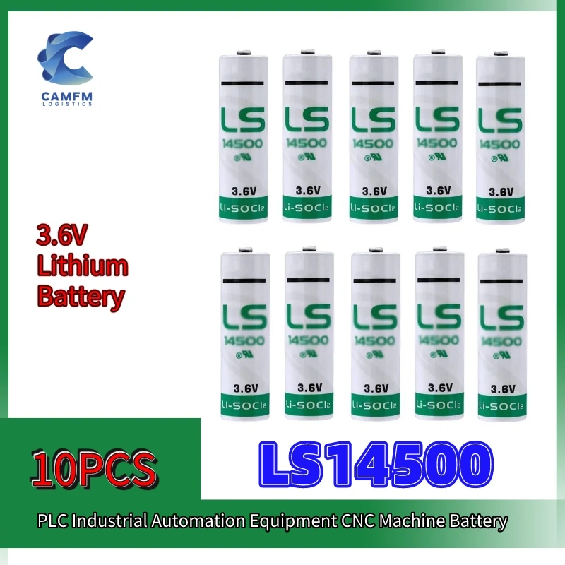 

10 шт. LS14500 PLC, промышленное автоматическое оборудование, батарея для станка с ЧПУ, XL-060F ER14505 AA 3,6 В, литиевая батарея