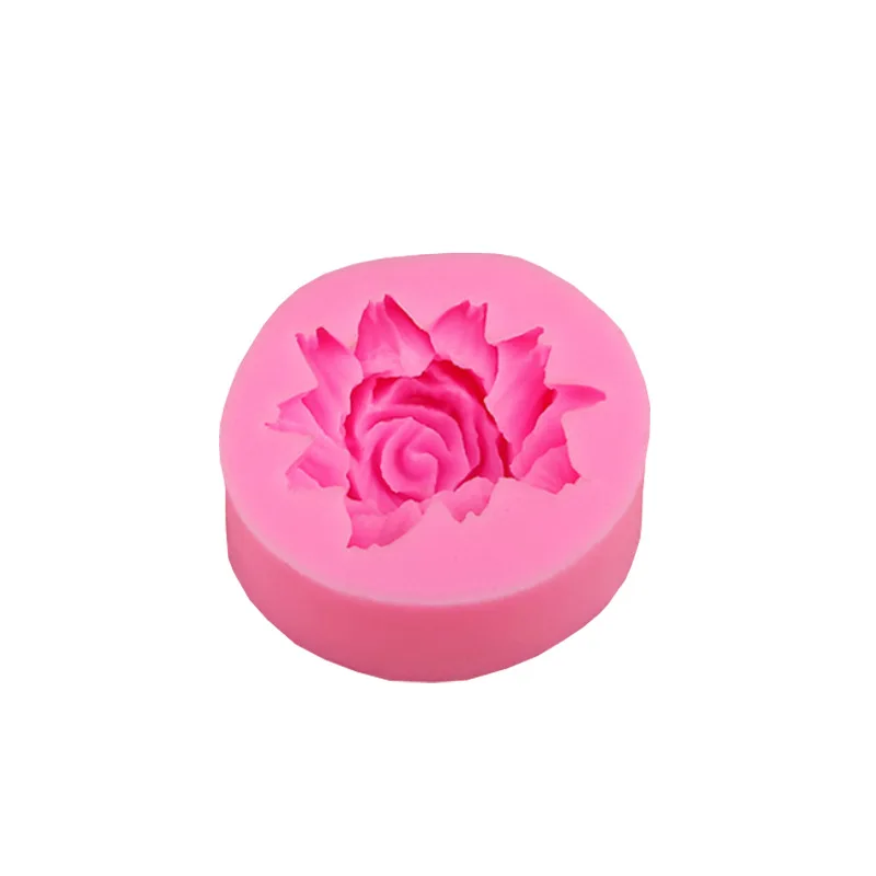 3D Flower Shape Silicone Fondant Mold Baking Tool