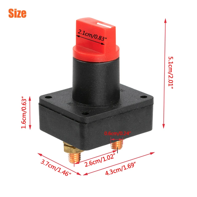 Car Accessories Kill Switches For RV Boat Car Truck Battery