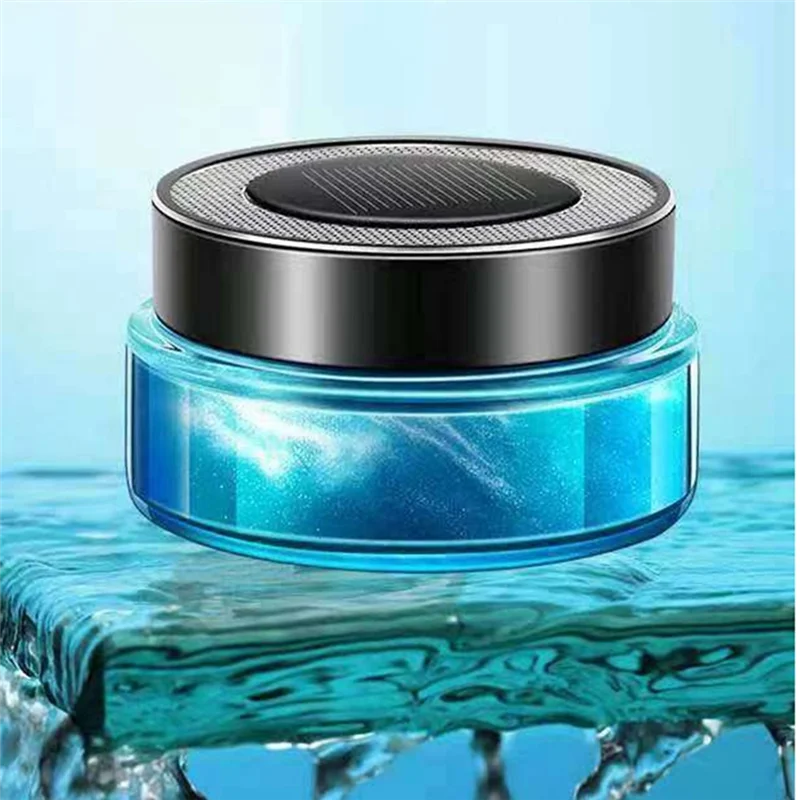 Car Aromatherapy Car Solar Rotating Aromatherapy Air Freshener Automatic Spray Interior Accessories