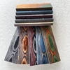 1piece DIY Knife Handles Making Material Wood Blanks Color Wood Handle Parts Grips Slingshot Handle Patch Material 6