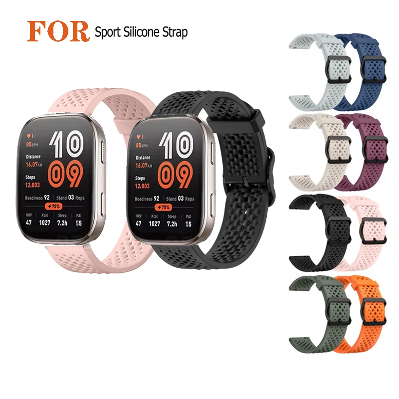 Breathable Soft Silicone Strap Band