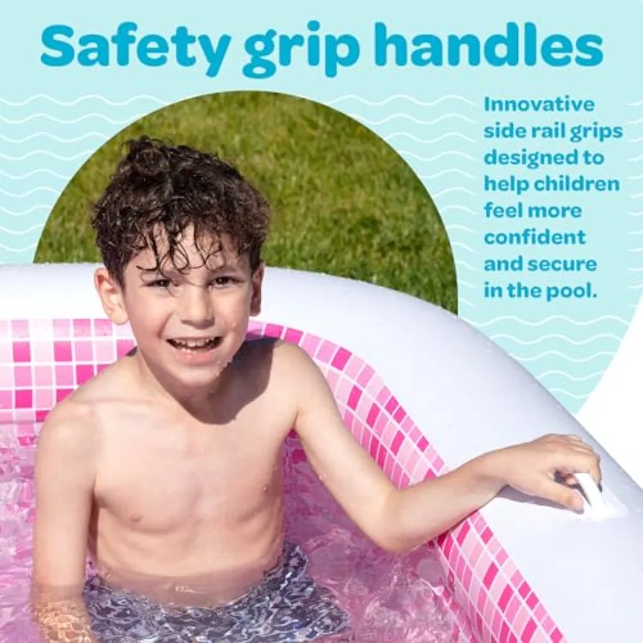 Outdoor inflatable swimming pool