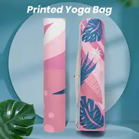 Yoga Mat Storage Bag Double Zipper Exercise Yoga Mat Carry Bag Large Capacity Adjustable Shoulder Strap Yoga Mat Carrier 1